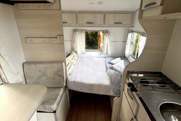 Casa rodante para dos personas 