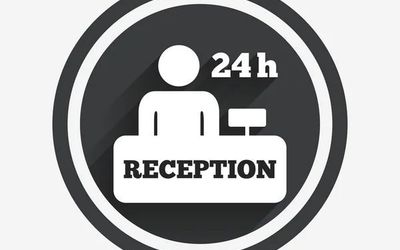 HotelBoutiqueOssidoNero - 
                                    Recepción las 24 horas                                