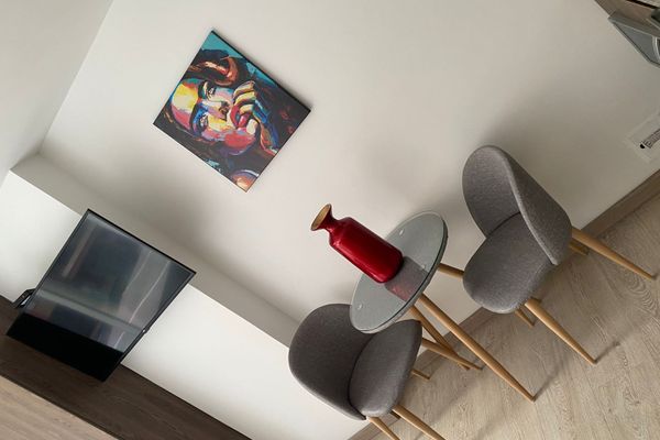 Aparta estudio 101- Panorámica Baja para 2 personas