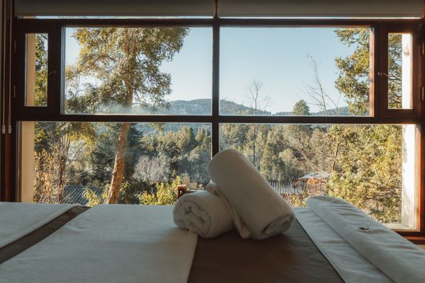 Suite Deluxe con Vistas al Lago y Balcón