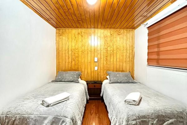 Habitación doble con baño compartido