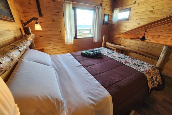 Cabañas con vista al lago