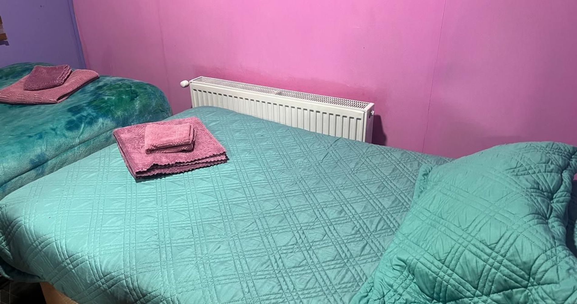 Habitación 2 Camas Singles con Calefacción Central