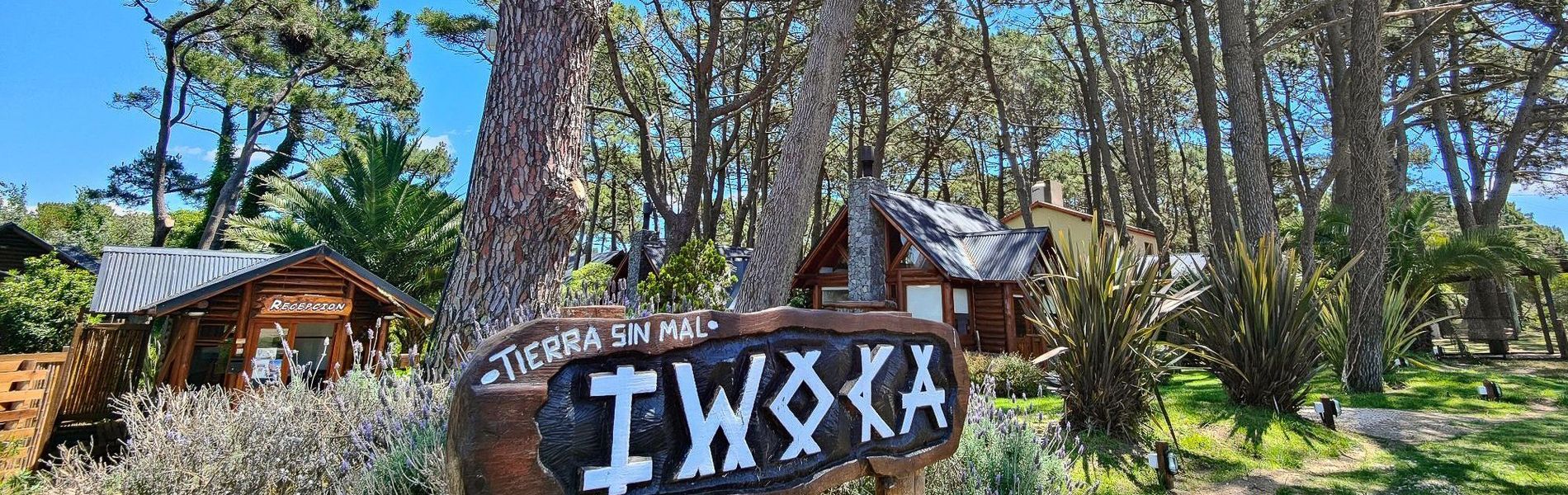 Cabañas en Mar Azul