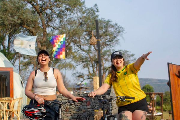 DOMO WAYRA CON TINA DE AGUA CALIENTE