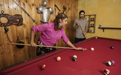 CabanasLaBellaDurmiente - Sala de estar y juegos