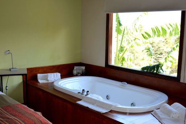 SUITE SUPERIOR CON HIDROMASAJE (con balcón terraza y vista del parque y las sierras)