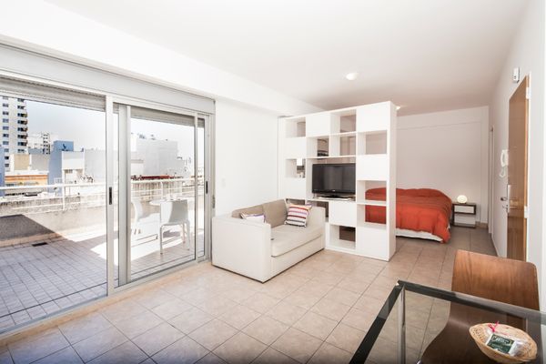 Apartamento con Terraza y Parrilla
