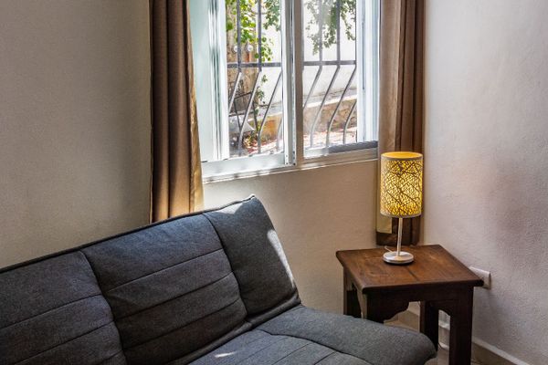 Sala de estar de Estudio Familar, Playa del Carmen, México