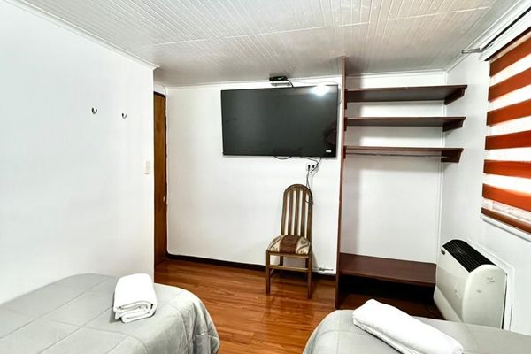 Habitación doble con baño compartido