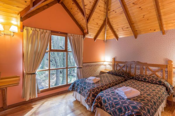 Dormitorio de cabaña deluxe victoriana