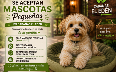 CabanasEdenySpa - Mascotas Permitidas