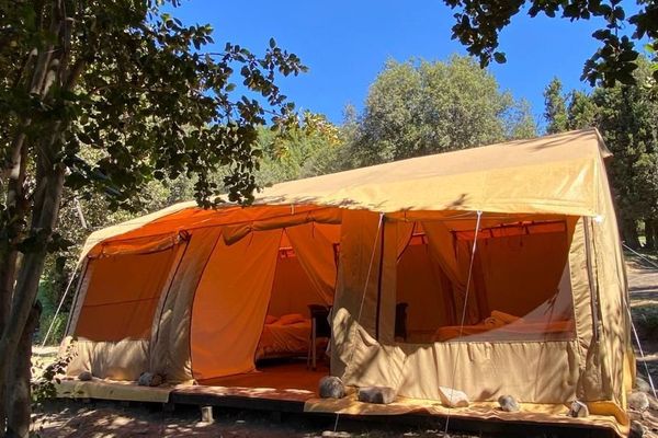 Carpa Glamping para 4 personas