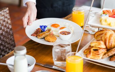 AlcantaraHotelChacras - Desayuno con productos de estación