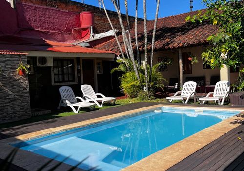 Piscina en mantenimiento