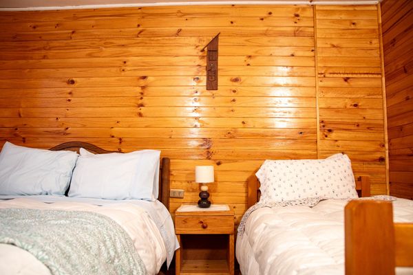 Cabaña familiar de tres habitaciones