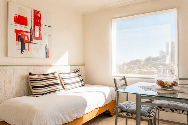 Departamento Triple, Balcón Vista al mar, Kitchenette, dos Ambientes 