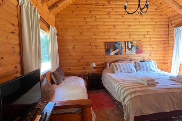 Cabaña para dos a tres personas 