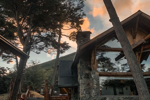 Cabaña de lujo con jacuzzi con cocina