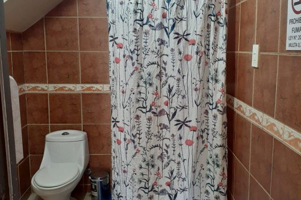 Habitación Individual con baño privado exterior