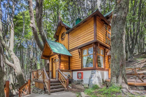 Exterior verano cabaña deluxe victoriana