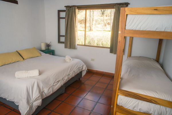 Habitación cuádruple en Hostería 