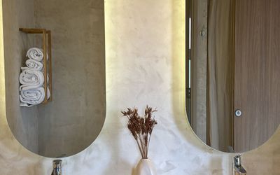 AlcantaraHotelChacras - Baño zonificado