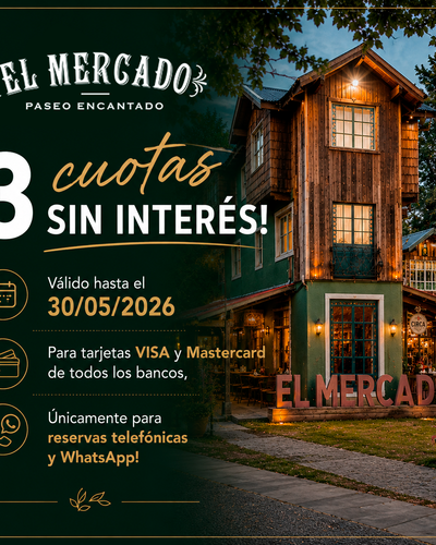 MIERCOLES Y SABADOS CUOTAS SIN INTERES! 