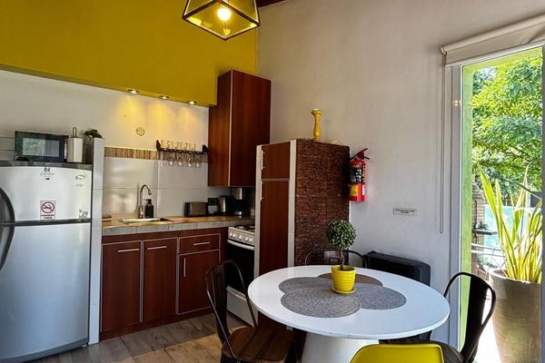 Dos ambientes en una planta