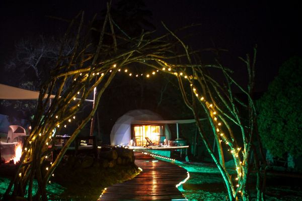 DOMO WAYRA CON TINA DE AGUA CALIENTE