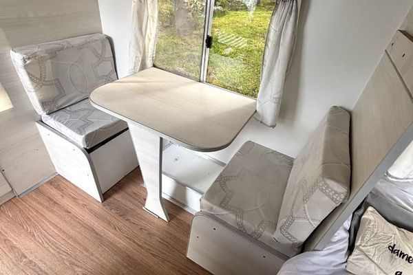 Casa rodante para dos personas 