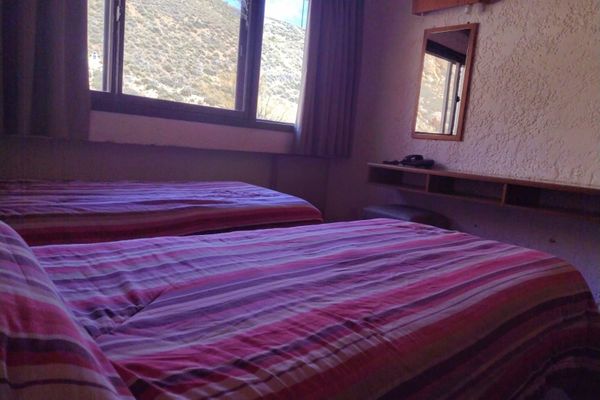 Habitación Cuádruple Mat o Twin con vista a los Cerros