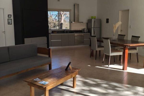 vista del living comedor cocina