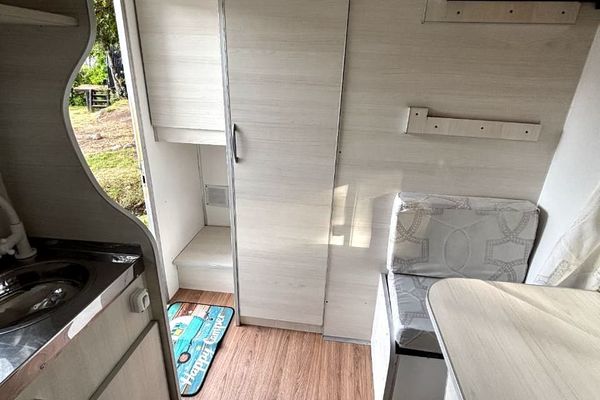 Casa rodante para dos personas 