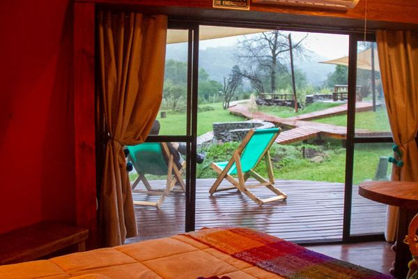 DOMO WAYRA CON TINA DE AGUA CALIENTE