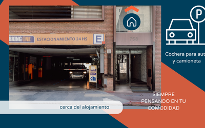 LoftyDepartamentosTemporarios - 
                                    Estacionamiento                                