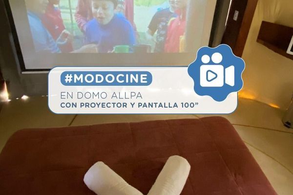 DOMO ALLPA CON PROYECTOR Y PANTALLA