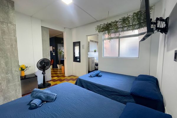 Habitación Doble, con baño privado