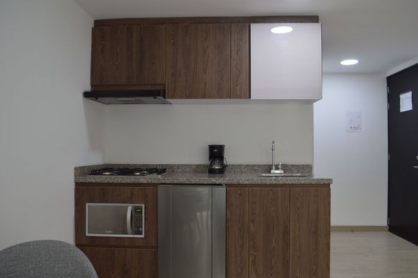 Aparta estudio 101- Panorámica Baja para 2 personas