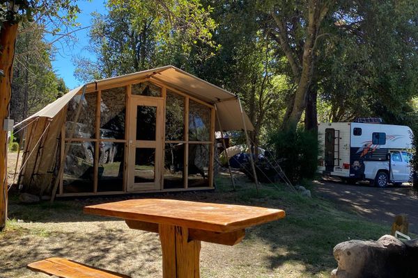 Carpa Glamping para dos personas 