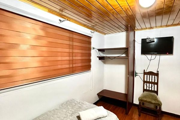 Habitación doble con baño compartido