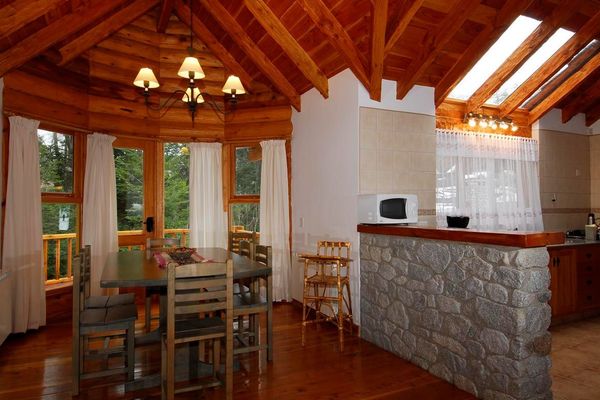 Cabaña para cuatro a siete personas