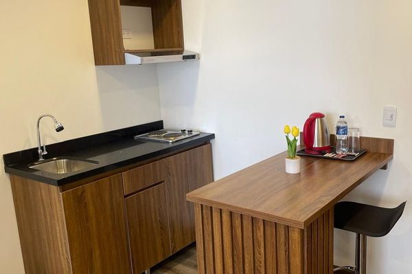 Apartaestudio con cocina
