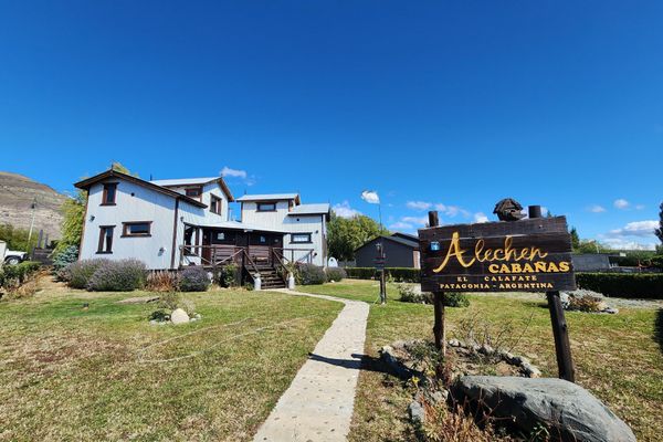 Cabañas con vista al lago