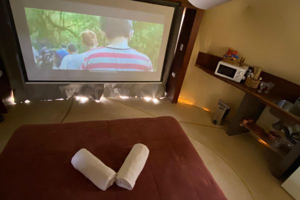 DOMO ALLPA CON PROYECTOR Y PANTALLA