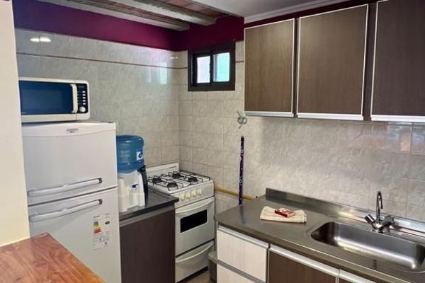 Cabaña con Balcón y Parrilla