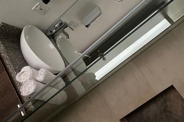 Cuarto de baño de lujo.