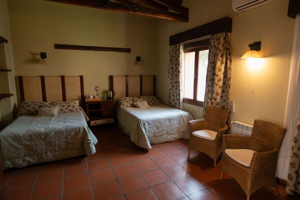 Habitación Doble Twin Estándar con vista al jardín