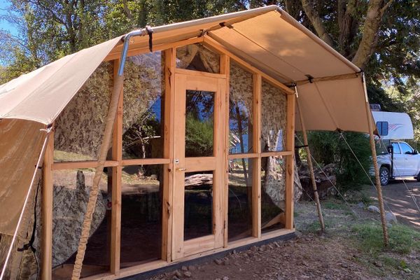 Carpa Glamping para dos personas 