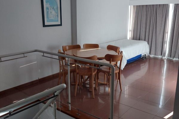 Dúplex de 3 ambientes vista lateral al mar (Piso 10, sin aire acondicionado)